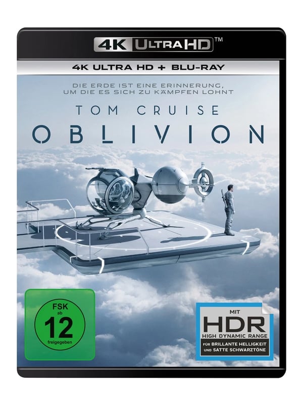 Oblivion (4K UltraHD) (+ Bluray) (4K UHD Bluray) Brand New