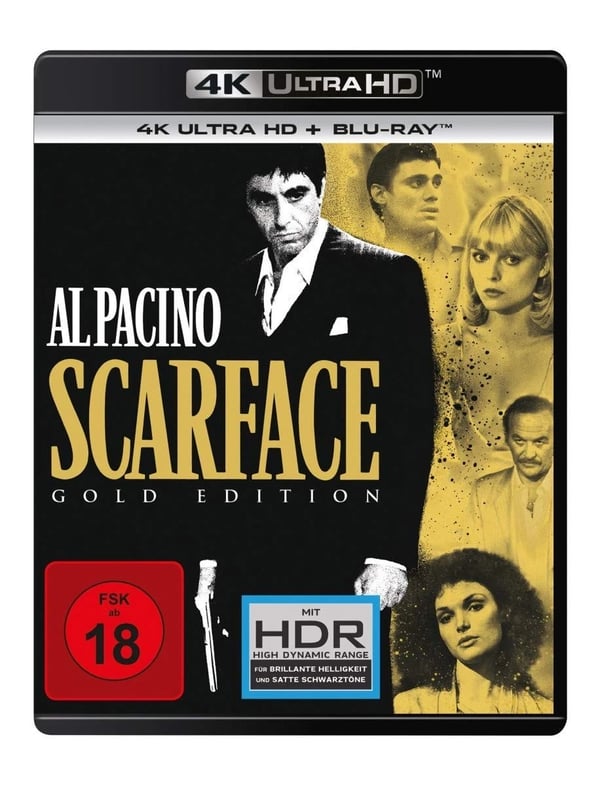 Scarface (1983) Gold Edition (4K UltraHD) (+ Bluray 2D) (4K UHD Bluray) Brand New