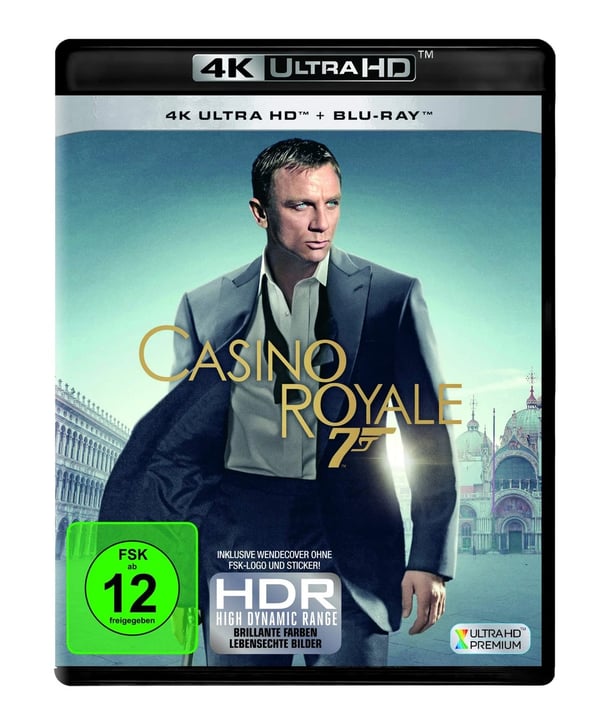 Casino Royale ( 4K UltraHD + Bluray ) (4K UHD Bluray) Brand New