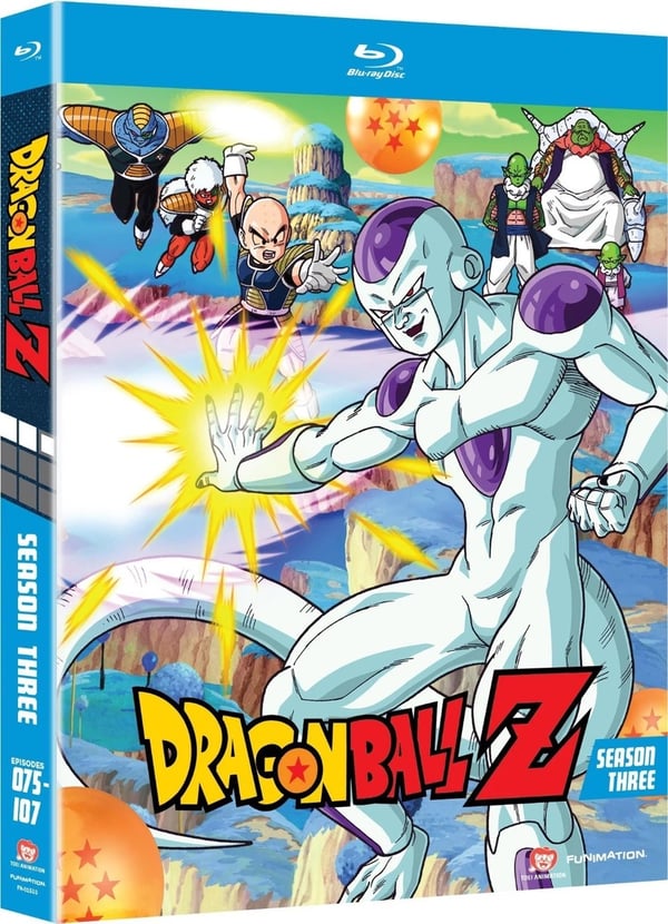 DRAGON BALL Z COMPLETE SEASON 3 Blu Ray Region free Brand New