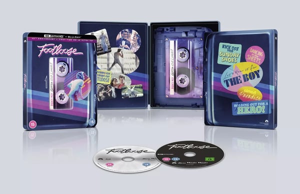 Footloose Uhd Bd Steelbook [BLURAY] Brand New