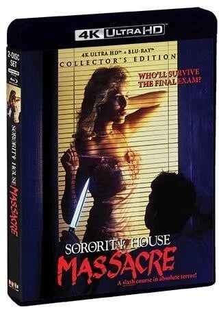 Sorority House Massacre (4KUHD + Bluray w/ Slip) Brand New