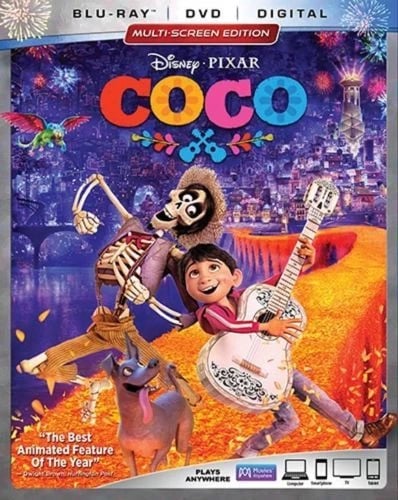 COCO (Disney Pixar) Region free BLU RAY Brand New
