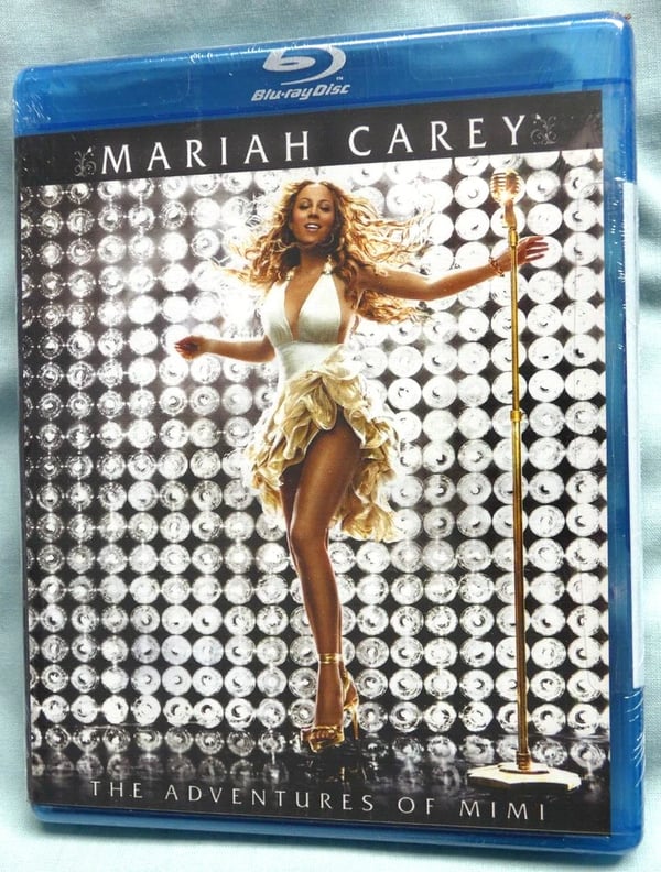 MARIAH CAREY The Adventures of Mimi BluRay, NTSC, Live Tour Brand New