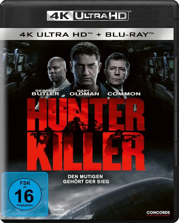 Hunter Killer (4K UltraHD) (+ Bluray 2D) (4K UHD Bluray) Brand New