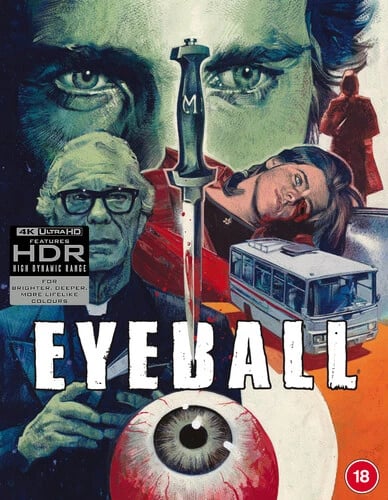 Eyeball Bluray (2024) Martine Brochard, Lenzi (DIR) cert 18 2 discs Brand New