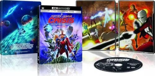 Crisis On Infinite Earths Part 3 Limited Edition St 4K UHD Blu Ray Region free Brand New