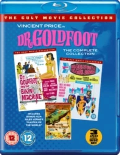 The Dr Goldfoot Movie Collection + Region B Blu Ray Brand New