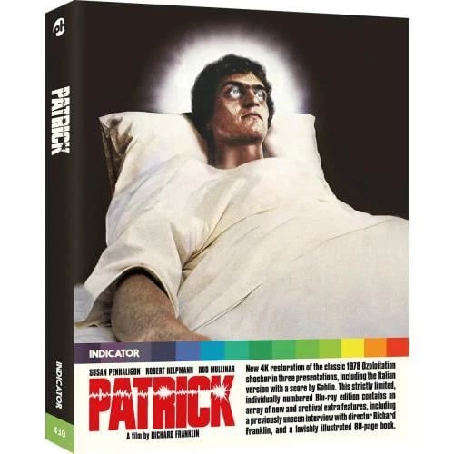 PATRICK (US LIMITED EDITION) Region A Blu Ray,US Import Brand New