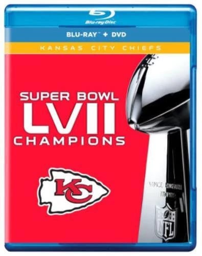 NFL SUPER BOWL LVII CHAMPIONS KANSAS CITY CHIEFS Region A Blu Ray,US Import Brand New