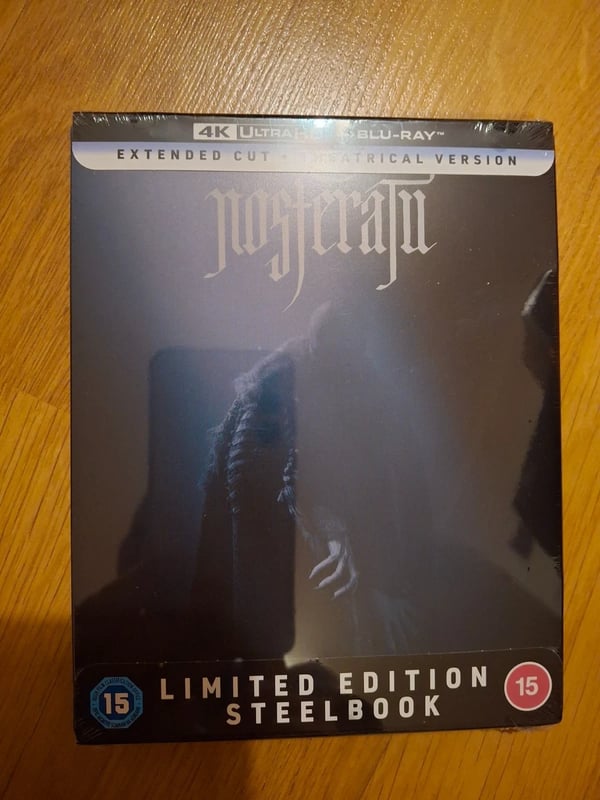 Nosferatu Steelbook Limited Edition 4K UHD Brand New