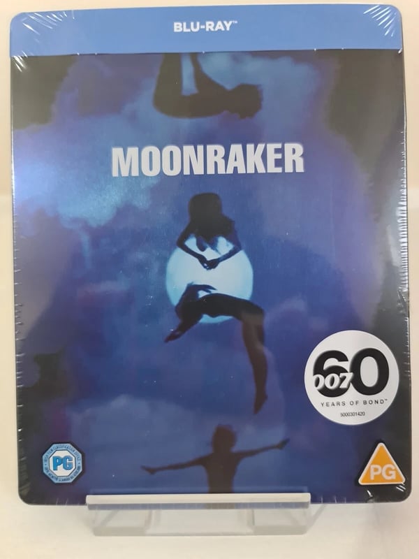 MOONRAKER ( 1979 ) JAMES BOND 007 BLURAY STEELBOOK , Brand New