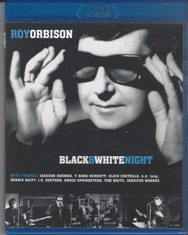 ROY ORBISON "BLACK & WHITE NIGHT" BLU RAY 17 Tracks 64 mins running time Brand New
