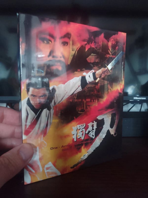 One Armed Swordsman Blu Ray Nova media Brand New