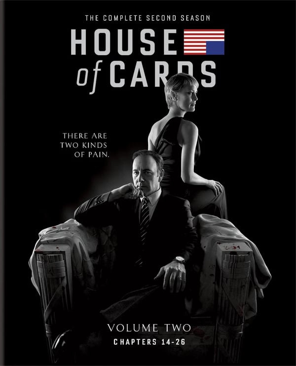 House of Cards: The Complete Second Season [Bluray] [US Import] { Track Brand New