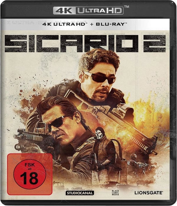SICARIO 2/4K UltraHD MOVIE (4K UHD Bluray) Brand New