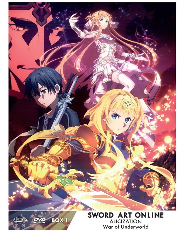 Sword Art Online Alicization War Of Underworld Ltd. Box 01 (Eps. 01 (Bluray) Brand New