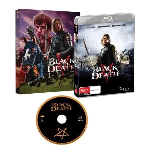 BLACK DEATH (Ltd EDITION SLIPCASE) Region Free Blu Ray Brand New