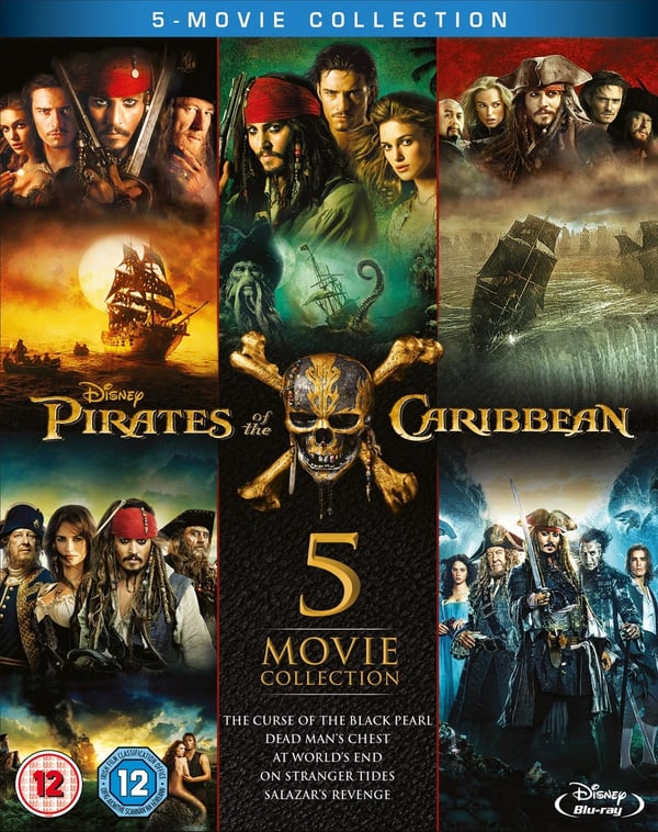 Pirates of the Caribbean 15 (Bluray) Kaya Scodelario Brenton Thwaites Brand New