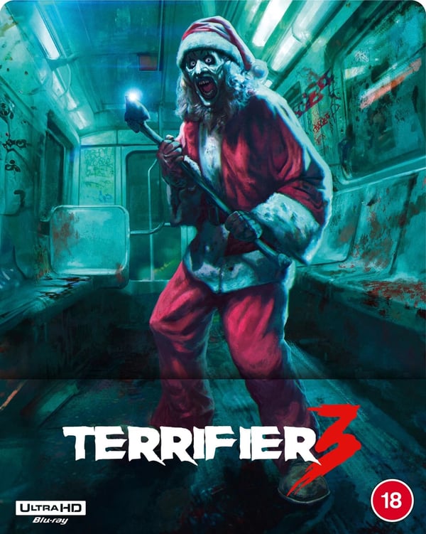 Terrifier 3 Limited Edition 4K UHD Steelbook (4K UHD Bluray) Elliott Fullam Brand New