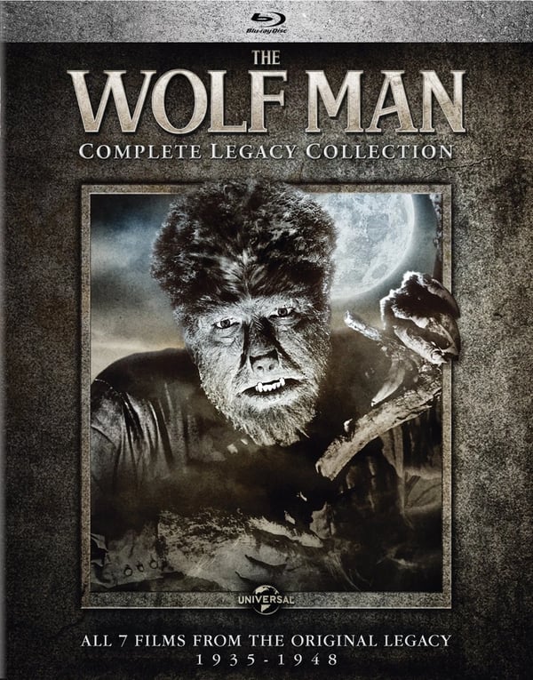 WOLF MAN : COMPLETE LEGACY COLLECTION BLU RAY Region free Brand New