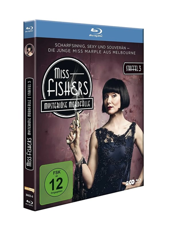 MISS FISHER'S MURDER MYSTERIES: Complete Third Series 3 / Region B Blu Ray Brand New