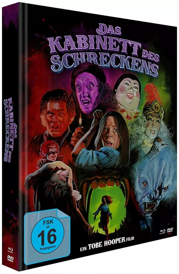 THE FUNHOUSE 1981 Uncut / 3 Disc Special Edition Mediabook RB Blu Ray Brand New