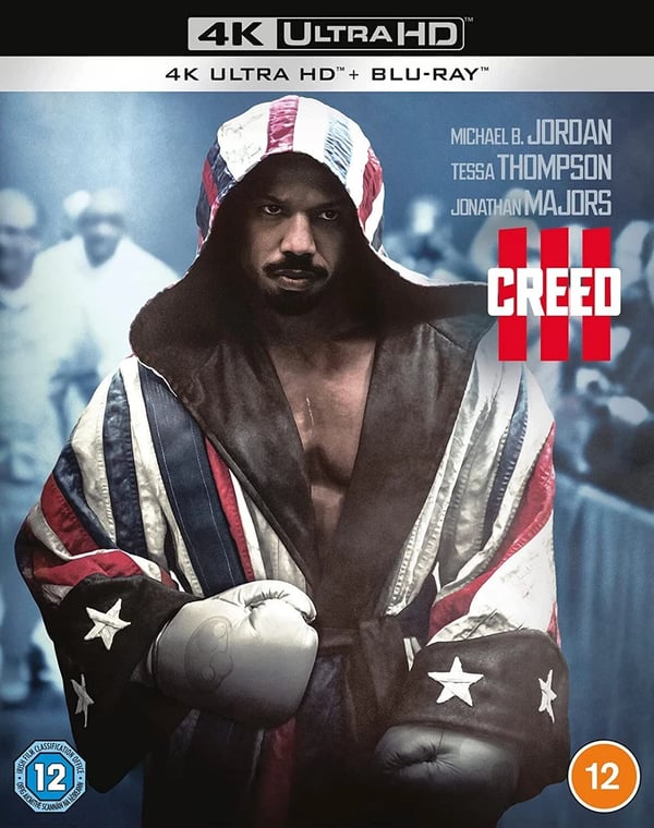 CREED III 4K PART 3 MOVIE FILM ROCKY BALBOA BOXING BEAND R2 RELEASE Brand New