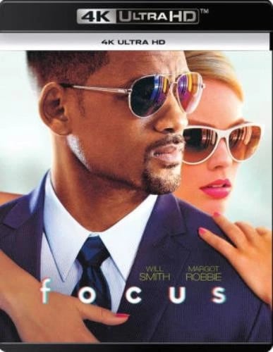 FOCUS 4K UHD (Blu Ray) Region free Brand New