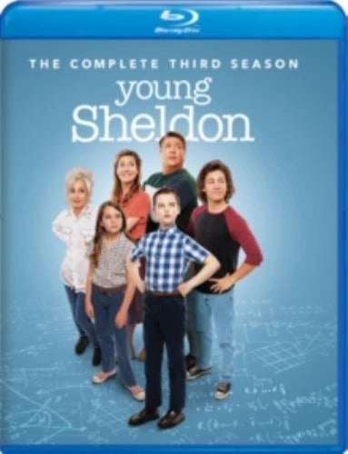 YOUNG SHELDON: COMPLETE THIRD SEASON Region free Blu Ray Brand New