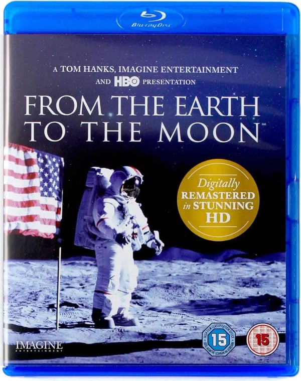 FROM THE EARTH TO THE MOON Bluray BOX SET Tom Hanks Lili Fini Zanuck Rele R2 Brand New