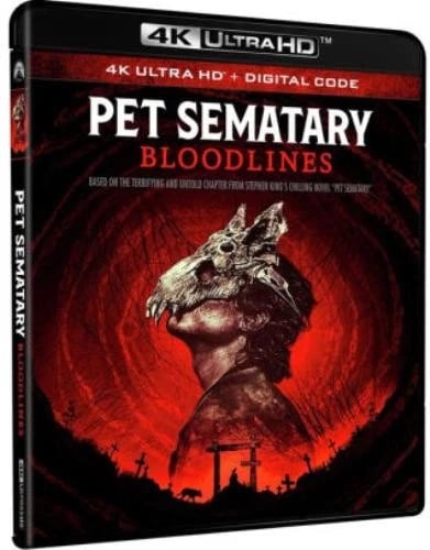PET SEMATARY: BLOODLINES 4K UHD (Blu Ray) Region free Brand New