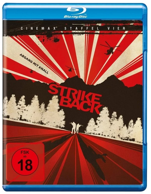 Strike Back Season 4 (BLU RAY) Region B import Brand New