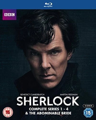 Sherlock Complete Series 14 the Abomible Bride Bluray V600z Brand New