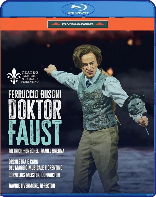 Doktor Faust: Ferruccio Busoni (Meister) (Bluray) Dietrich Henschel Brand New