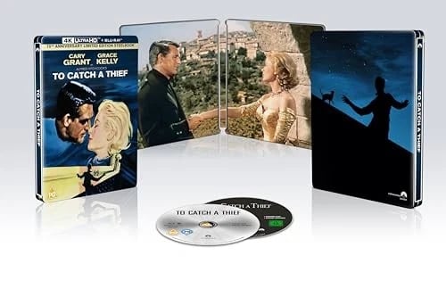 TO CATCH A THIEF UHD BD STEELBOOK 4k Brand New