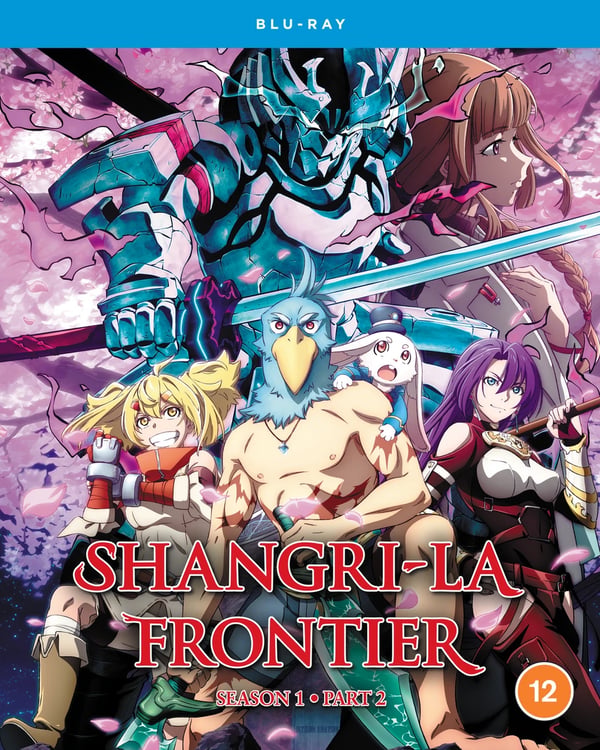 ShangriLa Frontier Season 1 Part 2 (Bluray) Azumi Waki Makoto Koichi Brand New
