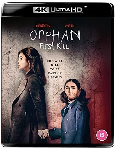 ORPHAN FIRST KILL UH 4K ULTRA HD Brand New