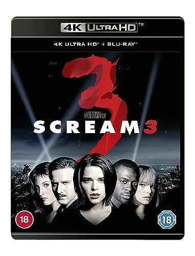 Scream 3 Bluray 4K Brand New