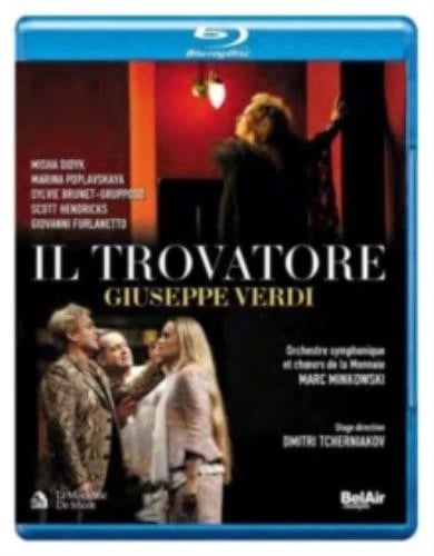 VERDI/DIDYK/POPLAVSKAYA/HENDRICKS: IL TROVATORE Region A Blu Ray,US Import Brand New