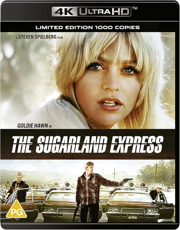 Sugarland Express [4K Ultra HD] [1974] [Bluray] [Region Free] Brand New