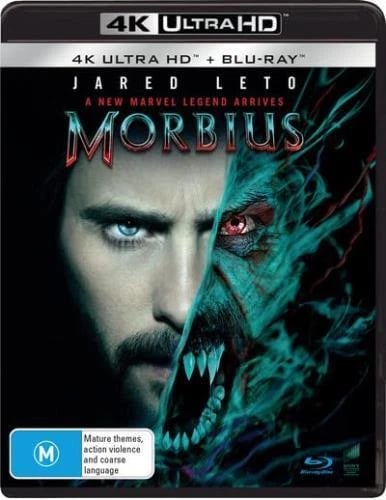 MORBIUS (4K UHD) 4K UHD (Blu Ray) Region free Brand New