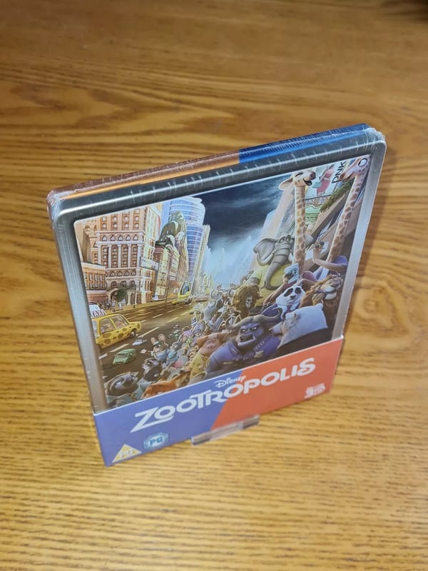 ZOOTROPOLIS 3D/2D Bluray steelbook rare OOP Zavvi Excl. region free abc(Disney) Brand New