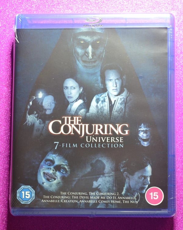 The Conjuring 7 Film Collection Bluray Box Set Brand New
