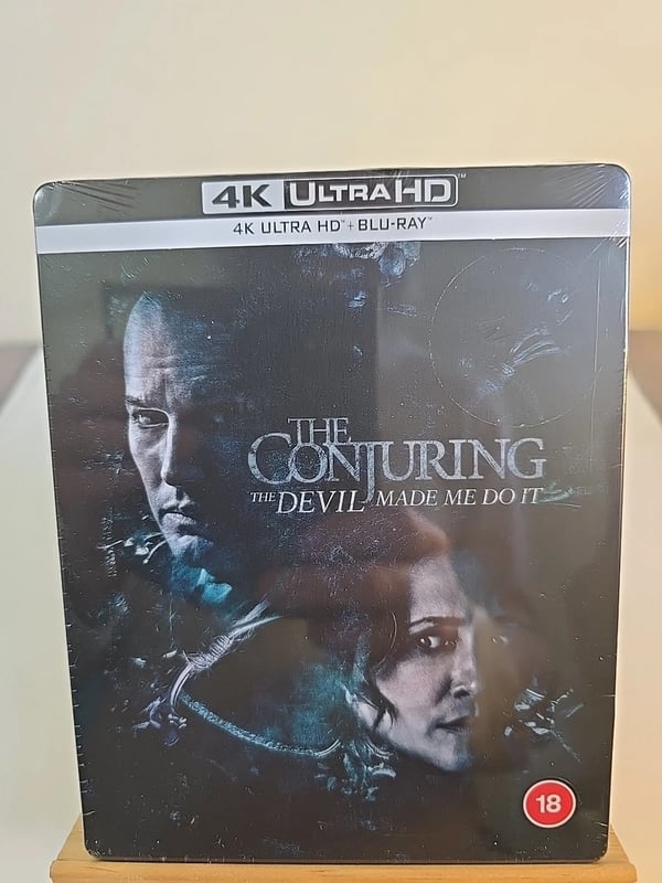 THE CONJURING THE DEVIL MADE ME DO IT 4K UHD BLURAY STEELBOOK Brand New