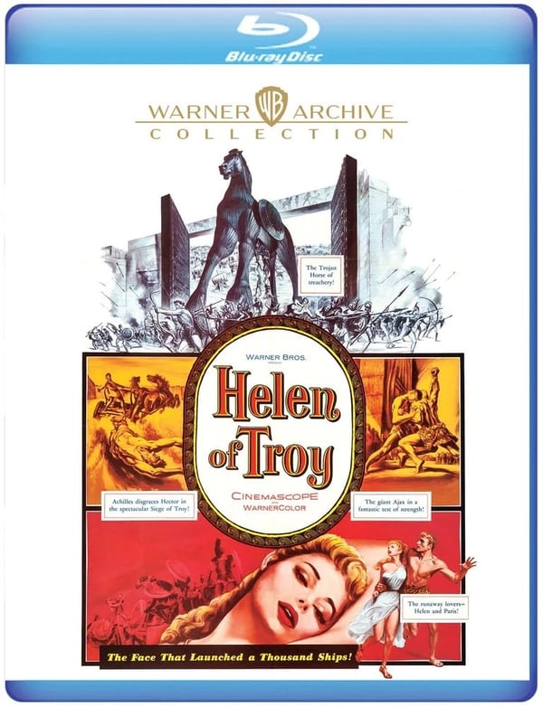 Helen of Troy (Bluray) Rosanna Podesta Jack Sernas Sir Cedric Hardwicke Brand New