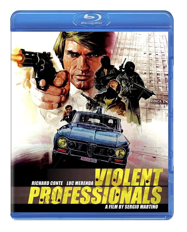 The Violent Professionals (AKA Milano Trema: La Polizia Vuole Giustizi (Bluray) Brand New