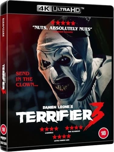 Terrifier 3 Bluray 4K Q1111z Brand New