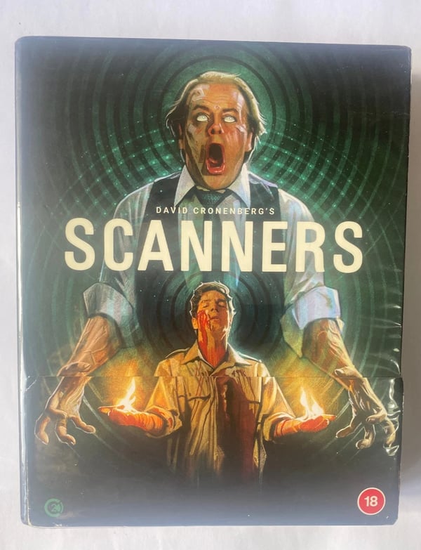 Scanners 4k Ultra HD Blu ray Second Sight Limited Edition Brand New