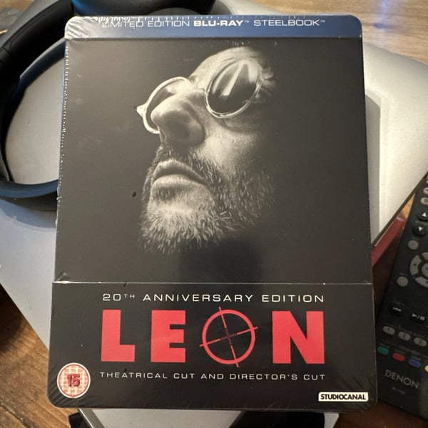 Leon Bluray Steelbook 20th Anniversary Edition Theatrical And Director's Cuts Brand New
